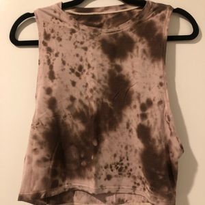 Lululemon Cropped Tank Top.